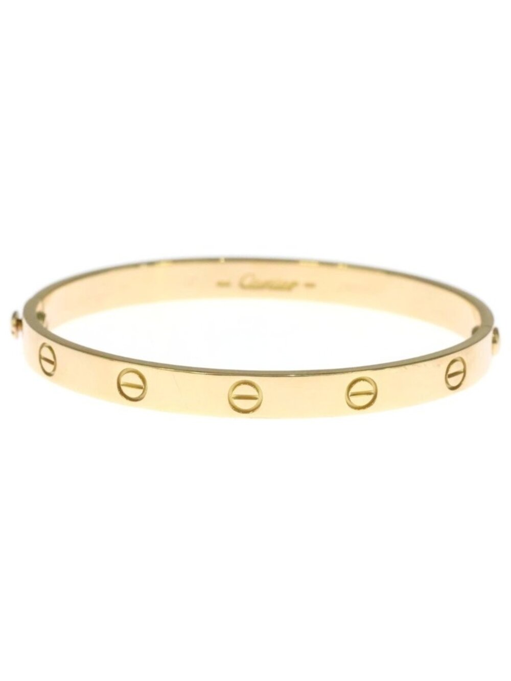 Cartier Love Bracelet Bangle Yellow Gold